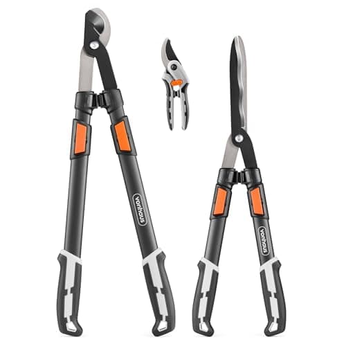 VonHaus set d'outils jardin 3 pièces