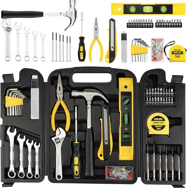 DOWELL coffret 90 pièces avec caisse plastique