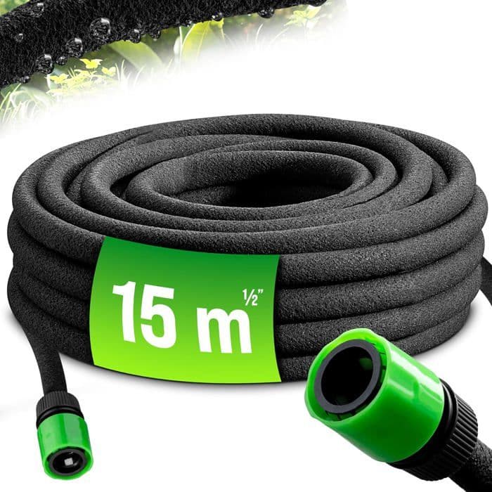 Tuyau microporeux suintant 15 m