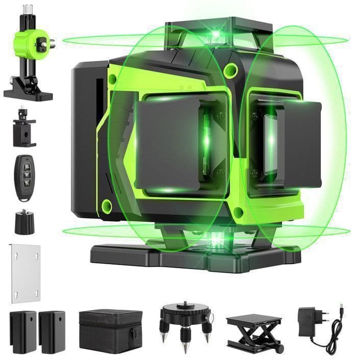 Niveau laser croix auto-nivelant