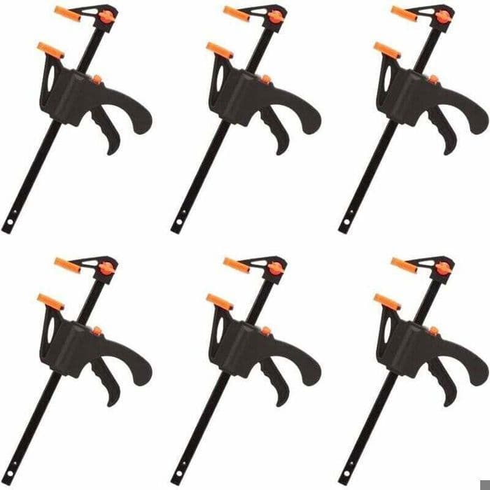 Lot de 6 serre-joints