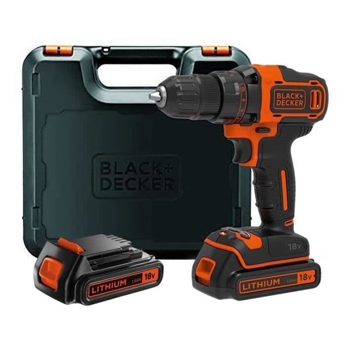 Perceuse-visseuse sans fil 18 V (2 batteries)
